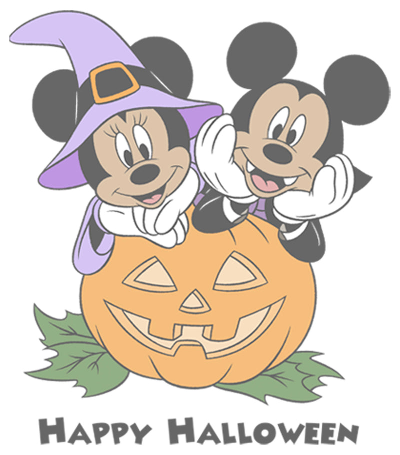 Boy's Mickey & Friends Halloween Vampire Mickey & Minnie T-Shirt