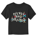 Toddler's Mickey & Friends Retro Original Group T-Shirt