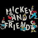 Toddler's Mickey & Friends Retro Original Group T-Shirt