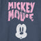 Junior's Mickey & Friends Surprised Pink Logo Sweatshirt