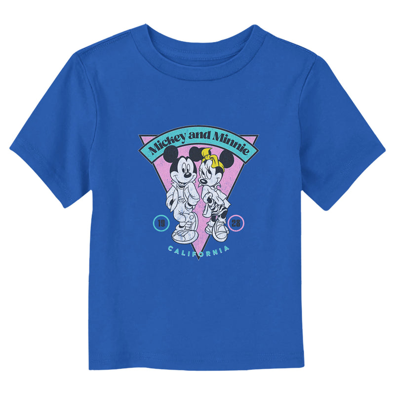 Toddler's Mickey & Friends Retro California Couple T-Shirt