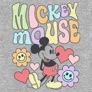 Toddler's Mickey & Friends Flowers and Hearts Mickey T-Shirt