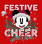 Boy's Mickey & Friends Mickey Mouse Festive Cheer T-Shirt