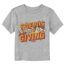 Toddler's Mickey & Friends Thanksgiving Group T-Shirt