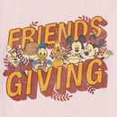 Toddler's Mickey & Friends Thanksgiving Group T-Shirt