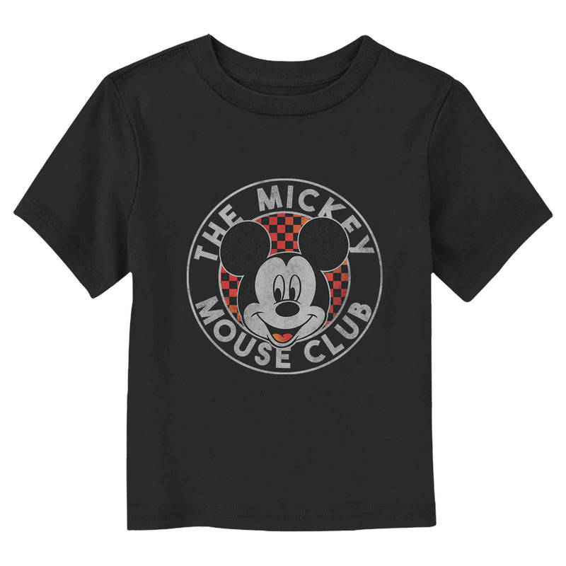 Toddler's Mickey & Friends Distressed Racer Club T-Shirt