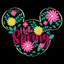 Toddler's Mickey & Friends Hello Spring Flowers Logo T-Shirt