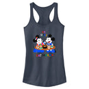 Junior's Mickey & Friends Eat More Couple Racerback Tank Top