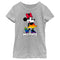 Girl's Minnie Mouse Rainbow Outfit T-Shirt