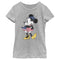 Girl's Minnie Mouse Patriotic Fourth of July Outfit T-Shirt
