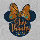 Men's Minnie Mouse Give Thanks Fall Silhouette T-Shirt