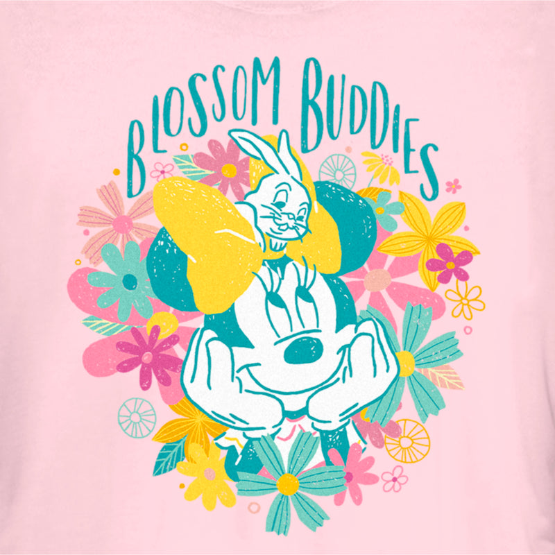 Junior's Minnie Mouse Blossom Buddies T-Shirt
