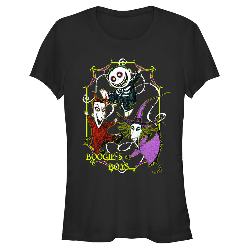 Junior's The Nightmare Before Christmas Boogie's Boys Crew T-Shirt