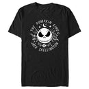 Men's The Nightmare Before Christmas The Pumpkin King Face T-Shirt