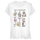 Junior's The Nightmare Before Christmas Sally's Apothecary Chart T-Shirt