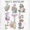 Junior's The Nightmare Before Christmas Sally's Apothecary Chart T-Shirt