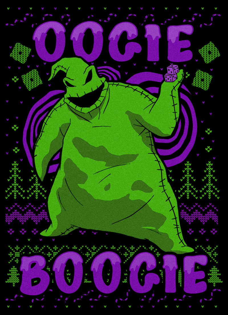 Men's The Nightmare Before Christmas Oogie Boogie Ugly Sweater T-Shirt