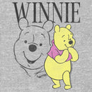 Junior's Winnie the Pooh Retro Poses Portrait Sweatshirt