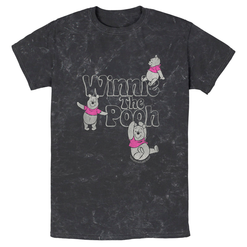 Men's Winnie the Pooh Distressed Poses T-Shirt