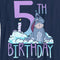 Boy's Winnie the Pooh Eeyore 5th Birthday T-Shirt