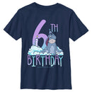 Boy's Winnie the Pooh Eeyore 6th Birthday T-Shirt