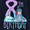 Girl's Winnie the Pooh Eeyore 8th Birthday T-Shirt