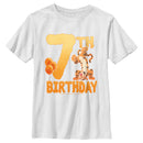 Boy's Winnie the Pooh Tigger 7th Birthday T-Shirt