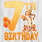 Boy's Winnie the Pooh Tigger 7th Birthday T-Shirt