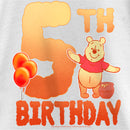 Girl's Winnie the Pooh 5th Birthday Pooh Bear T-Shirt