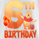 Girl's Winnie the Pooh 6th Birthday Pooh Bear T-Shirt