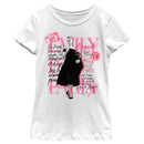 Girl's Emily in Paris Doodle Photo T-Shirt