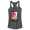 Junior's Emily in Paris La Plouc Flowers Photo Racerback Tank Top