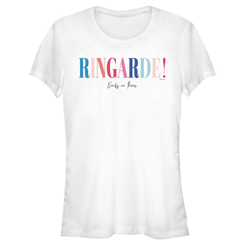 Junior's Emily in Paris Ringarde! T-Shirt