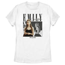 Women's Emily in Paris La Plouc Flowers Photo T-Shirt