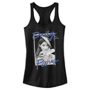 Junior's Emily in Paris La Plouc Flowers Photo Racerback Tank Top