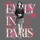 Junior's Emily in Paris Sketch Collage T-Shirt