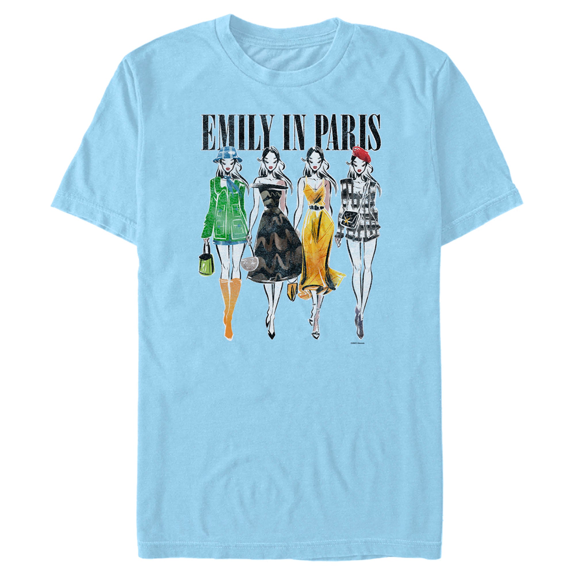 tシャツ EMILY IN PARIS × FUDGE / PHOTO S/S TEE/Paris レディース セール】EMILY IN PARIS × FUDGE / EMB S/S TEE / CHAMPERE（T