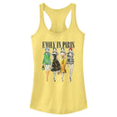 Junior's Emily in Paris La Plouc Flowers Photo Racerback Tank Top