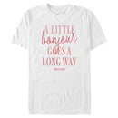 Men's Emily in Paris A Little Bonjour Goes a Long Way T-Shirt