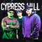 Junior's Cypress Hill Neon Band Portrait Logo T-Shirt