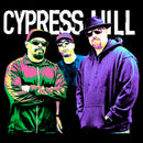 Junior's Cypress Hill Neon Portrait Logo Sweatshirt