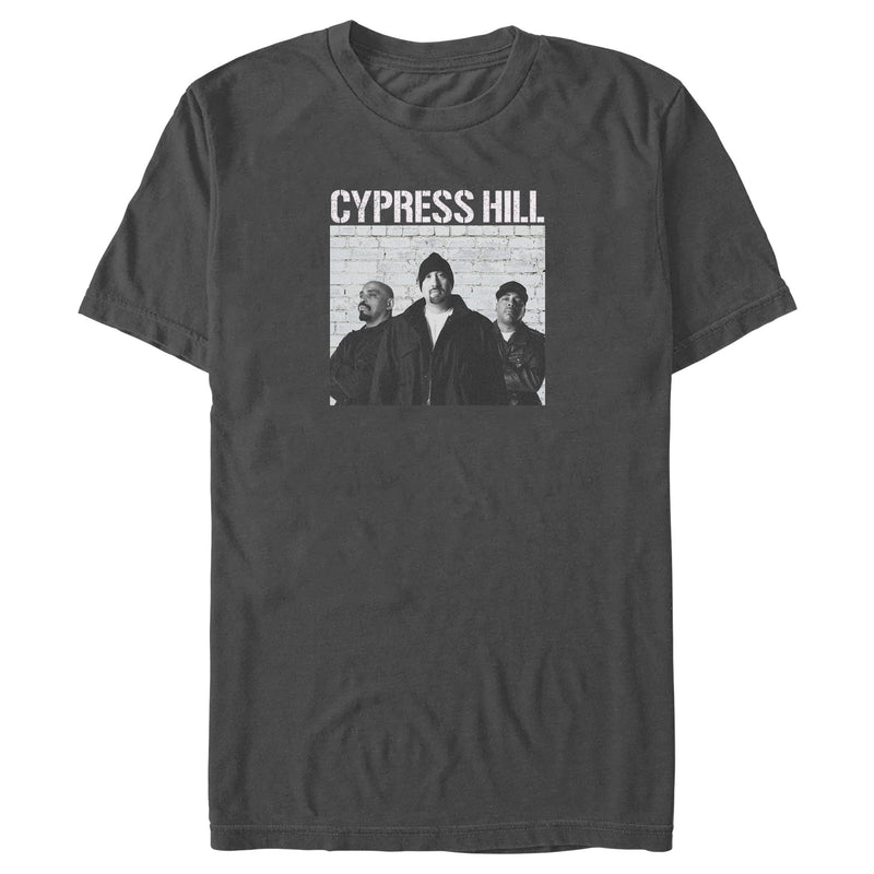 Men's Cypress Hill Black and White Photo T-Shirt