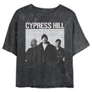 Junior's Cypress Hill Retro Black and White Photo T-Shirt