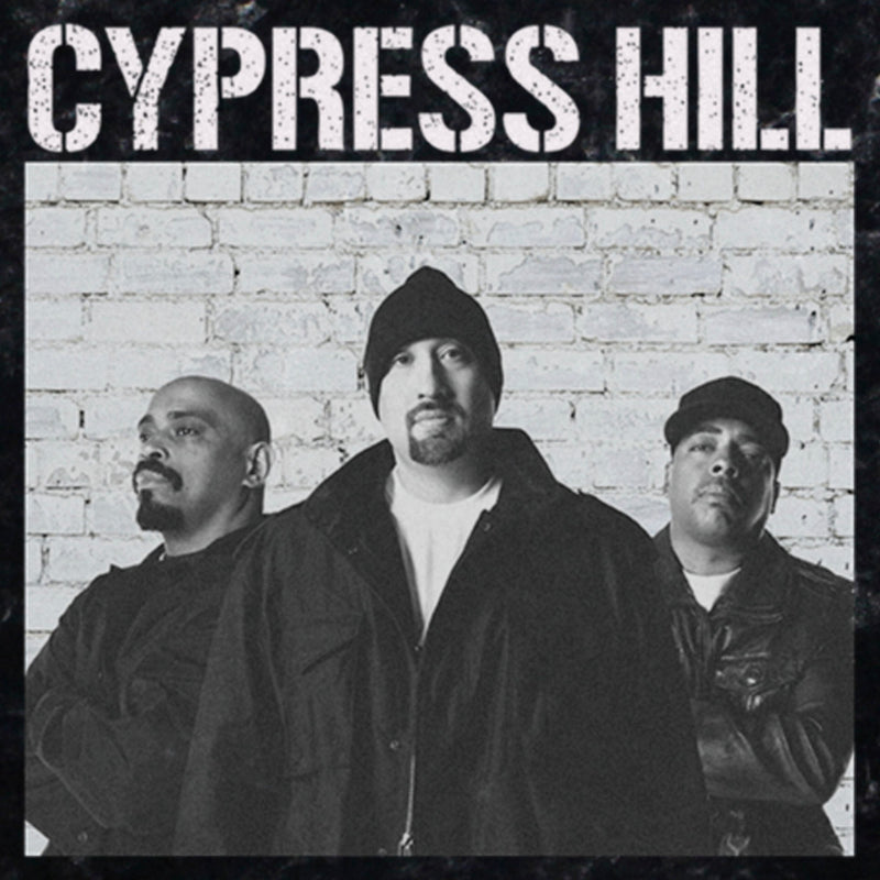 Junior's Cypress Hill Retro Black and White Photo T-Shirt