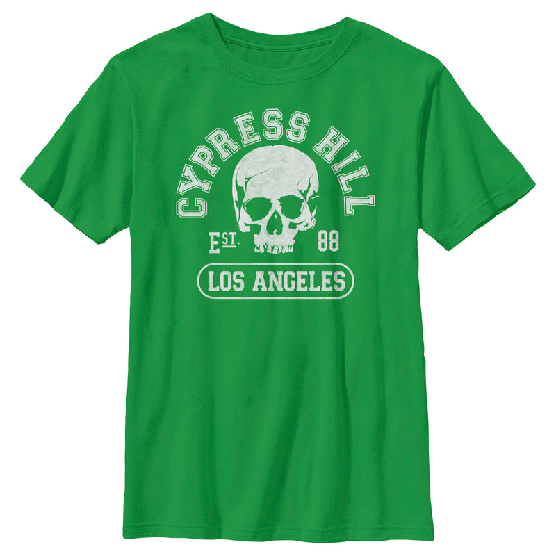 Boy's Cypress Hill Skull Logo T-Shirt