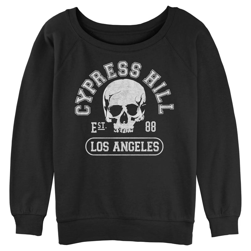 Junior's Cypress Hill Skull Logo Sweatshirt