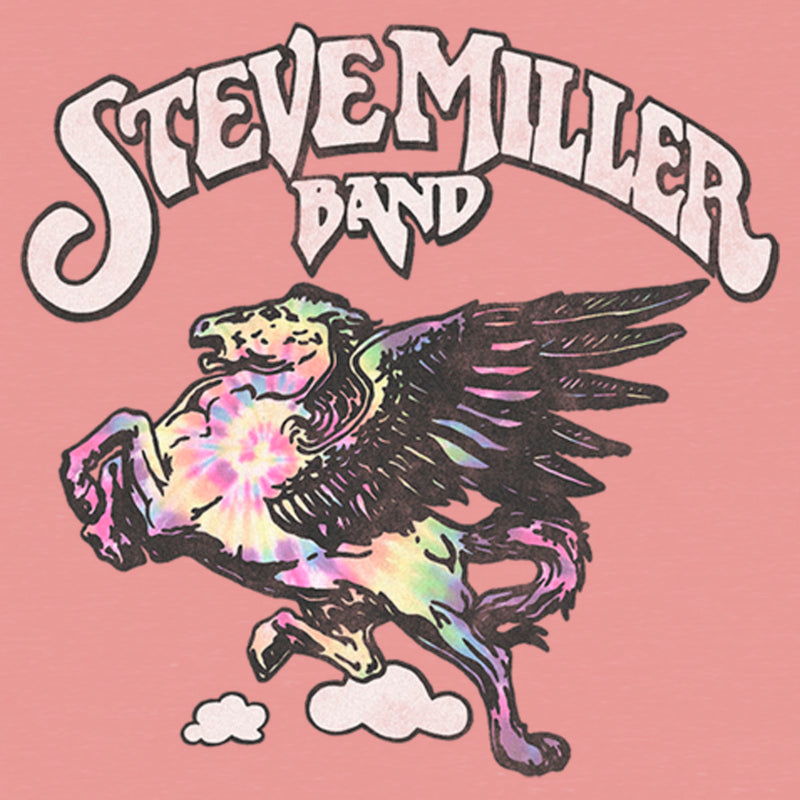 Junior's Steve Miller Band Tie-Dye Logo Sweatshirt