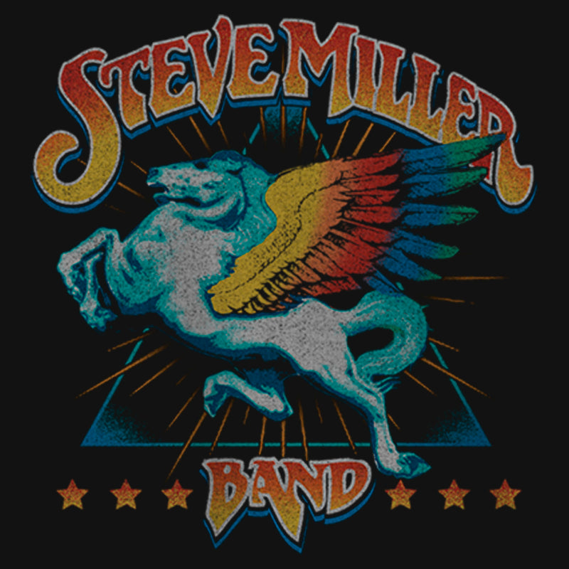 Girl's Steve Miller Band Retro Logo T-Shirt