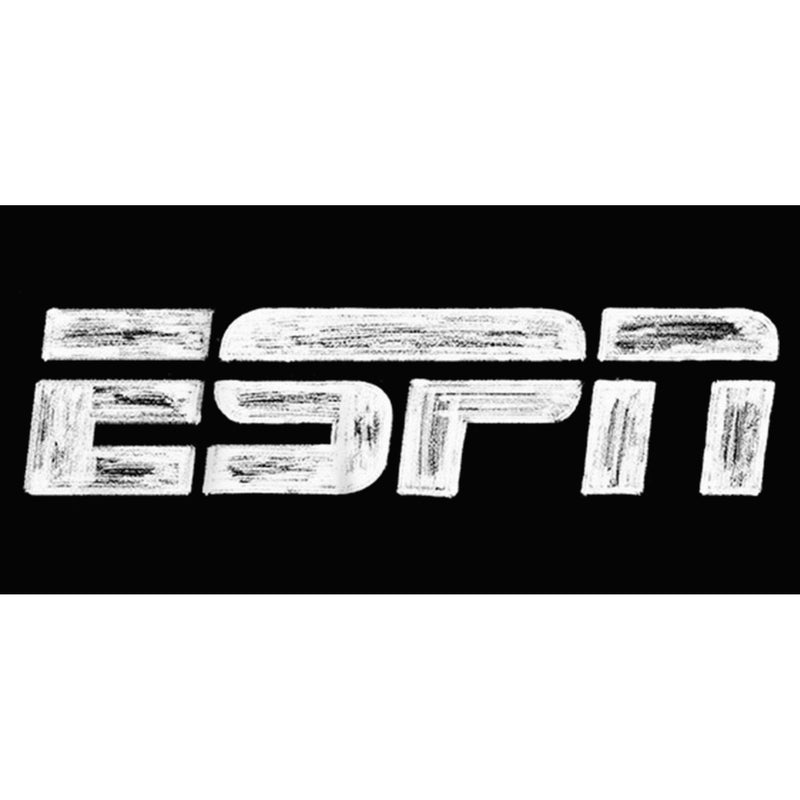 Junior's ESPN Chalk Logo Racerback Tank Top