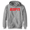 Boy's ESPN Red Crayon Logo Pull Over Hoodie